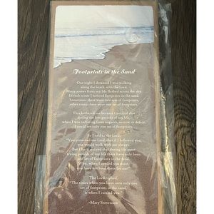 Footprints in the sand